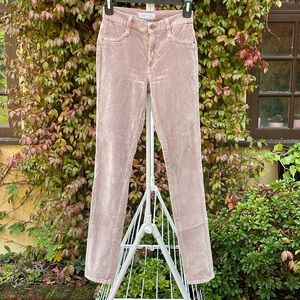 James, jeans, size 24, champagne, color, velour/velvet jeggings